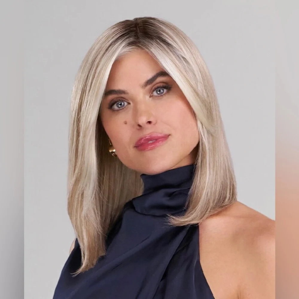 NEW Elle Jon Renau Lace Front Synthetic Wig - 6F27 Caramel Ribbon